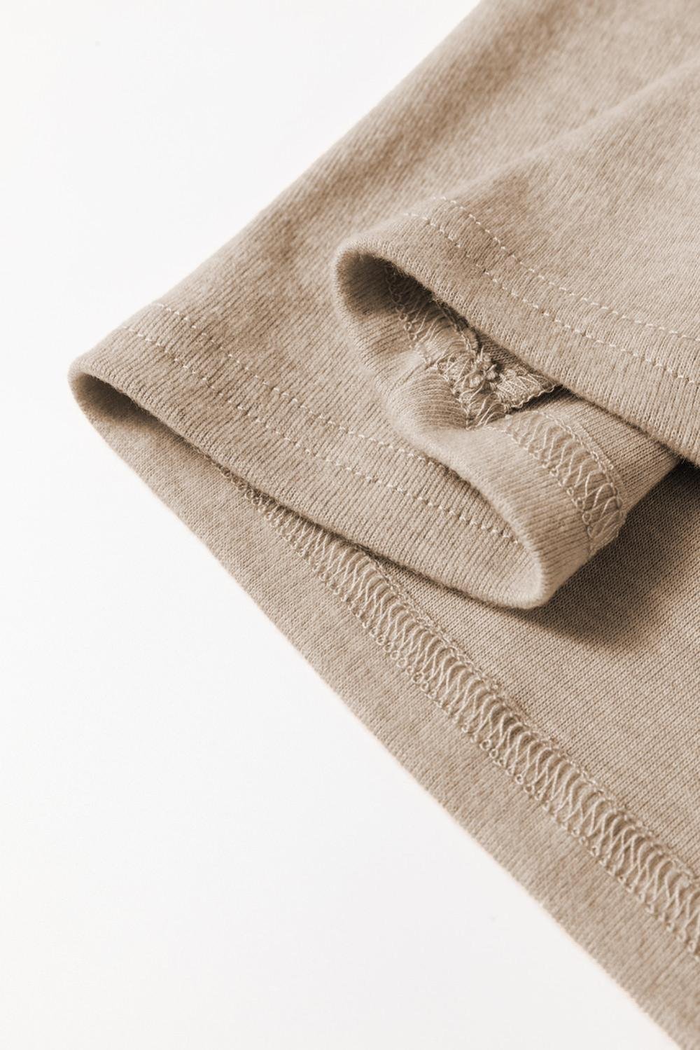 Long Sleeve Tops | Women Parchment Seam Detail Lace Contrast Cuffs Raglan Sleeve Top