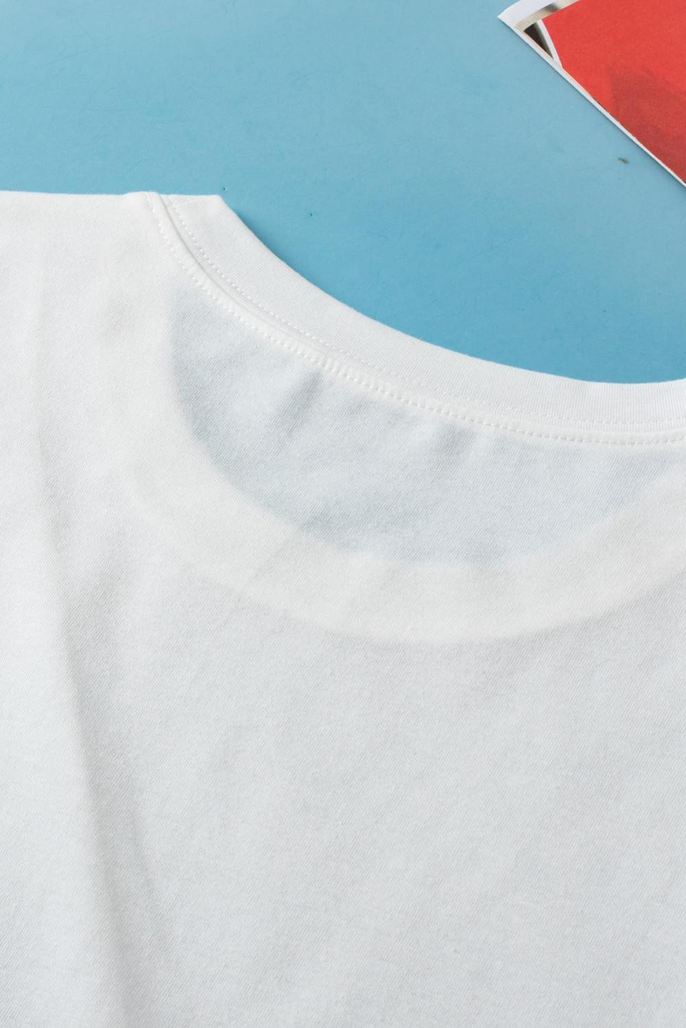 Sleeveless Tops | Women White Solid Color Crew Neck Pleated Tank Top